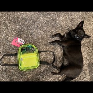 FILA NWT neon yellow Zoey backpack 🎒